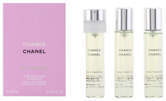 Chance Eau Fraiche Eau De Toilette Ricarica 3X Vaporizzatore 20 ml