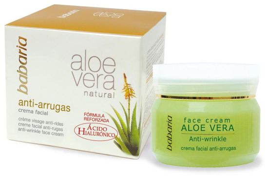 Crema viso antirughe Aloe Vera 50 ml