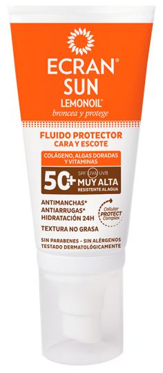 Solar fluido SPF viso tubo da 50 ml 50