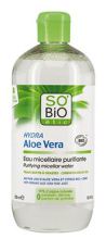 Aloe purificante all&#39;acqua micellare - Pelle grassa 500 ml.