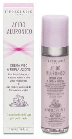 Crema viso pelle mista a tripla azione