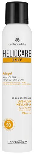 Aerogel Corporal 360º Spf50 200 ml