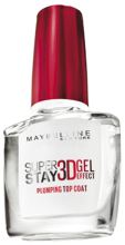 Superstay Gel per Unghie 3D top coat 01 transparent