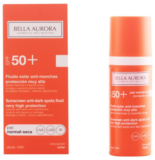 Crema solare Spf 50+ resistente alle macchie Pelle normale - secca 50 ml