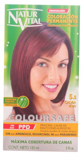 Colore permanente dei capelli 5,5 mogano 150 ml