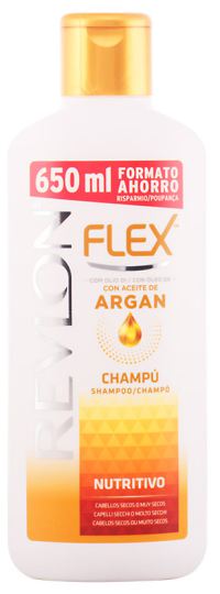 Shampoo Nutriente Flex con Cheratina e Olio di Argan 650 ml