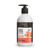 Sapone mani nutriente alla rosa e pesca 500 ml