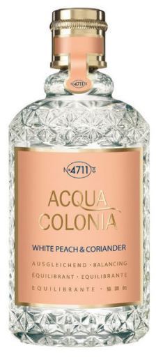 Acqua Colonia Pesca bianca e coriandolo Eau De Cologne Spray 170 ml