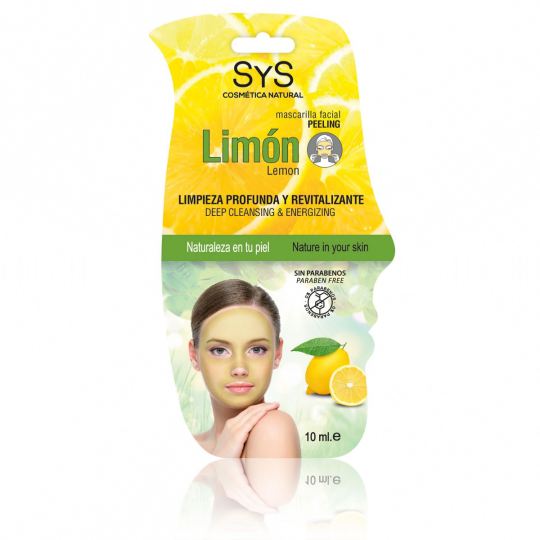 Maschera facciale SyS Peeling al limone 10 ml