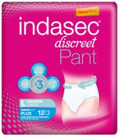 Slip Discreet Pants Plus 12 unità