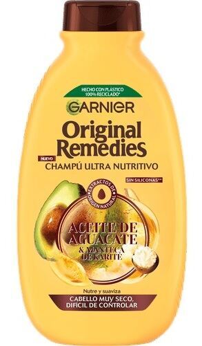 Original Remedies Olio di Avocado e Karite Shampoo 300 ml