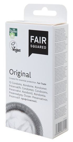 Fair Squared Condoms 10 unità