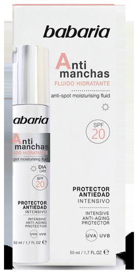 Fluido idratante anti-macchia