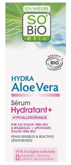 Siero Idratante per Pelli Sensibili Hydra Aloe Vera 30 ml