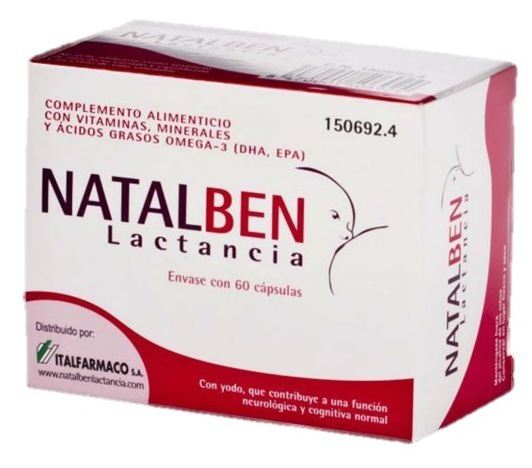 Allattamento al seno Natalben 60 capsule