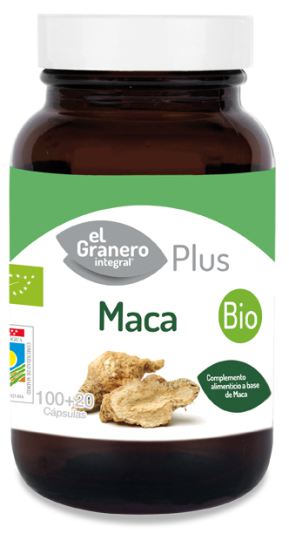 Maca bio 100 + 20 capsule