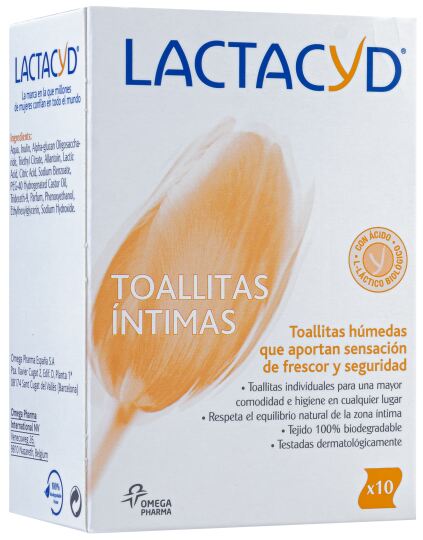 Lactacyd intimo 10 salviette