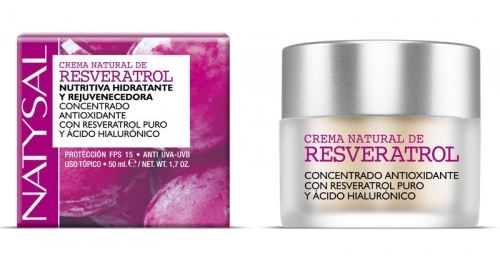 Naturale Resveratrolo e Acido Ialuronico Crema 50 Ml