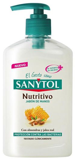 Dosatore di sapone antibatterico nutriente per le mani 250 ml