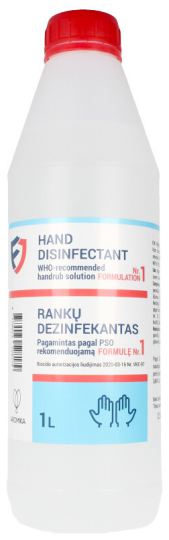 Soluzione Handrub 80% Alcool 1000 ml