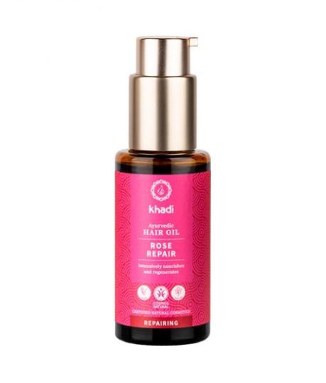 Olio per capelli rosa riparazione capelli danneggiati 50 ml