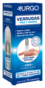 Urgo Warts Cryo, Bottiglia da 20 ml