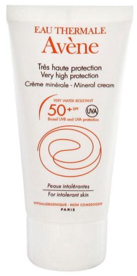 Crema Solare SPF 50+ pelli intolleranti