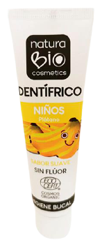 Dentifricio alla banana per bambini 50 senza fluoro 50 ml