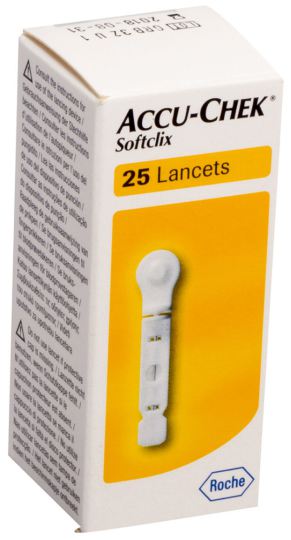 Accu Chek Softclix 25 Lancette