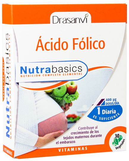 Nutrabasics - Acido folico 30 capsule