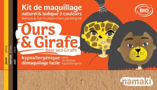 Kit Trucco Orso e Giraffa 3 x 2,5 gr