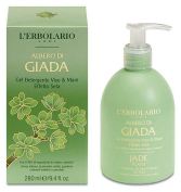 Gel detergente per mani e viso al gel di giada 280 ml