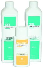 Zaino da viaggio in gel dermatologico + shampoo