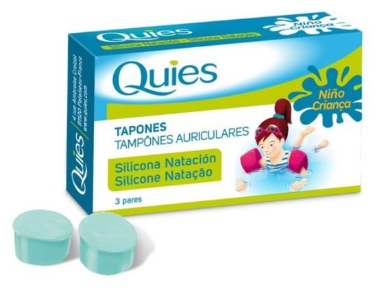 Quies Silicone Plug Bambino Nuoto