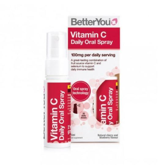 Vitamina C Daily Oral Spray naturale ciliegia bluberry 25 ml