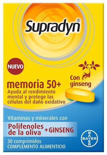 Supradyn Memory 50+ 30 compresse