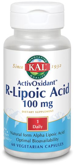 R-Lipoic A.Activaxidant Tm- Vegan 60 Capsule