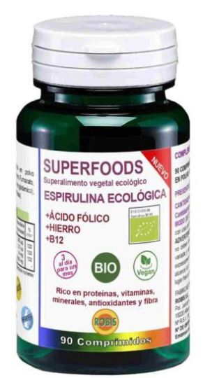 Spirulina Eco+Acido Folico Bio 90 Compresse