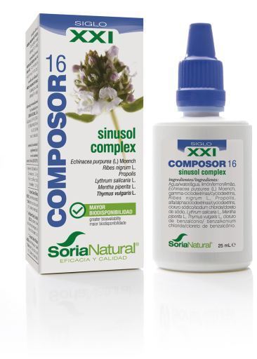 Compositore 16 Complesso di Sinusol 25 ml