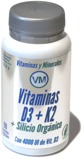 VM Vitam D3 + K2 + Silicio organico 90C