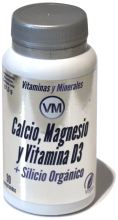 VM Calcio, Magnesio e Vit. D3 + Silicio organico 90 Comp