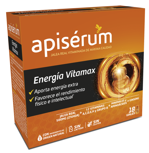 Apiserum Energia VitaMax 18 fiale