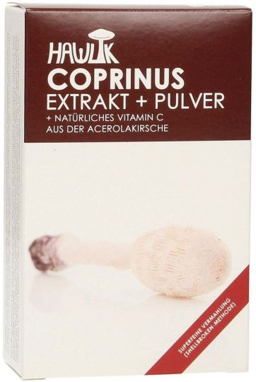 Estratto di Coprinus Comatus e polvere 60 capsule