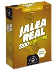 Pappa reale con 20 fiale di Ginseng