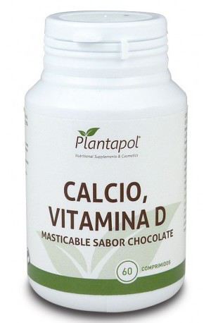 Calcio Vitamina D 60 compresse masticabili al cioccolato