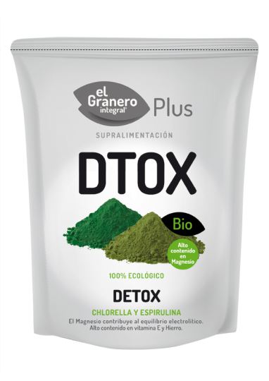 Detox con spirulina e clorella 200 grammi