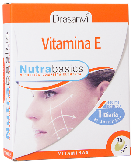 Nutrabasics - Vitamina E 30 perle