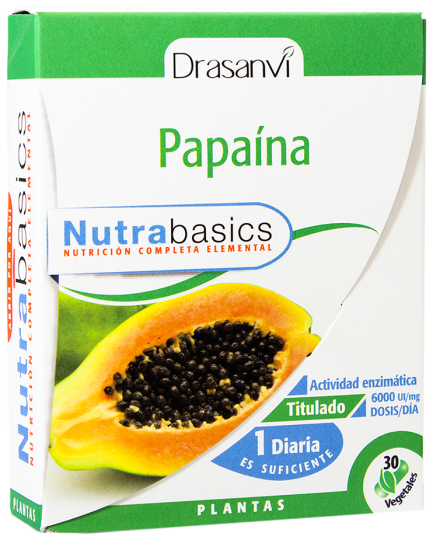 Papain 30 capsule Nutrabasic