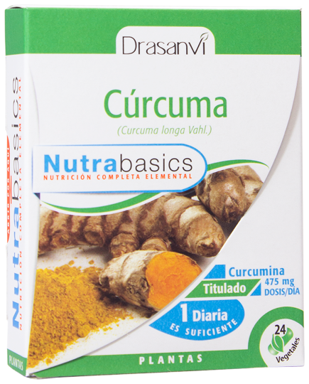 Curcuma 24 capsule Nutrabasicos