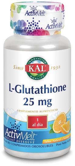 L-Glutation 25 mg 90 Comp Sublinguales Orange